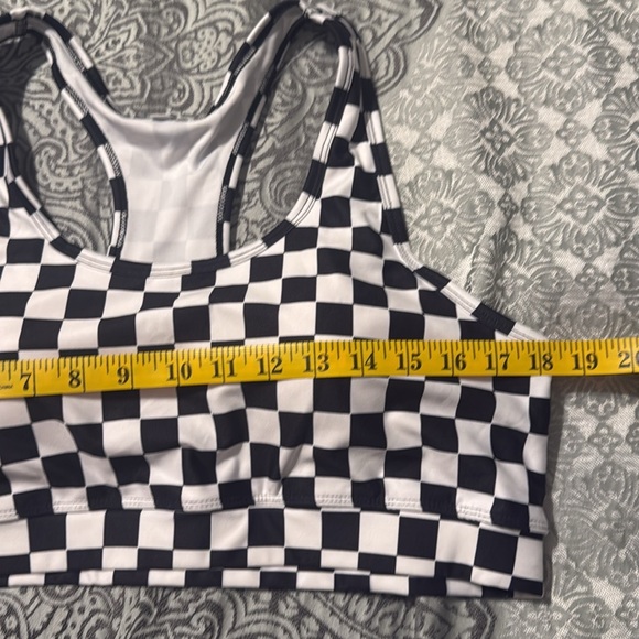 Checker sports bra - Picture 4 of 5